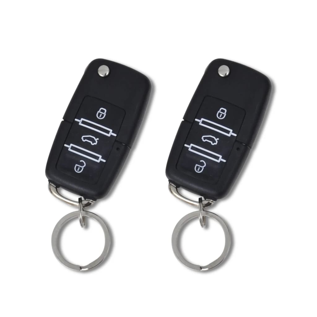 Vidaxl Central Door Lock Set 2 touches pour VW Skoda Audi