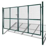 Vidaxl Garden Gate Escome moderne 289 x 175 cm 306 x 225 cm (vert foncé) - afbeelding 2