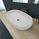 Vidaxl Luxury Céramique Évier ovale 63 x 42 cm (blanc)