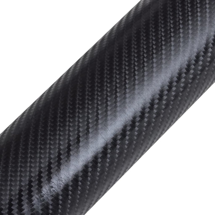 Vidaxl Autofolie 4d ​​152x200 cm en fibre de carbone en vinyle noir