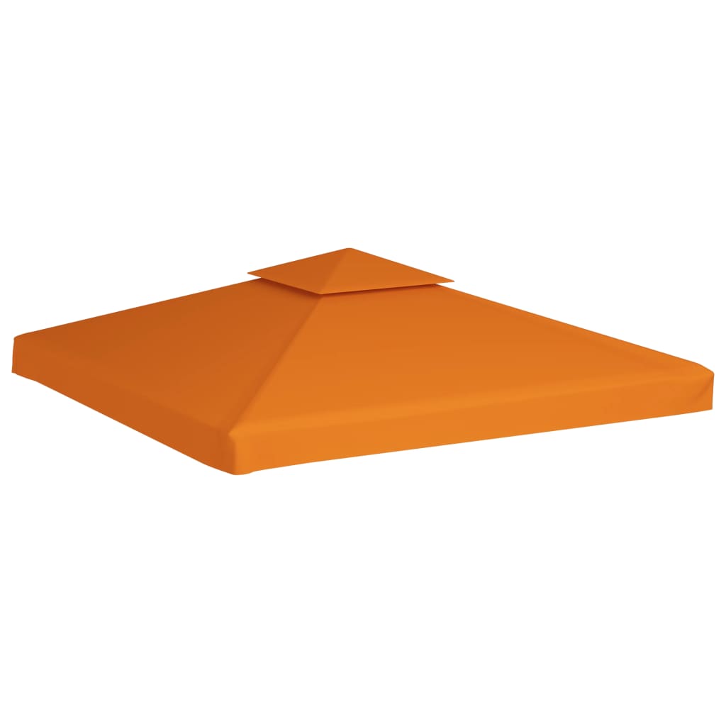 Vidaxl Remplacement Tente Arbor 310 g m² 3x3 m orange