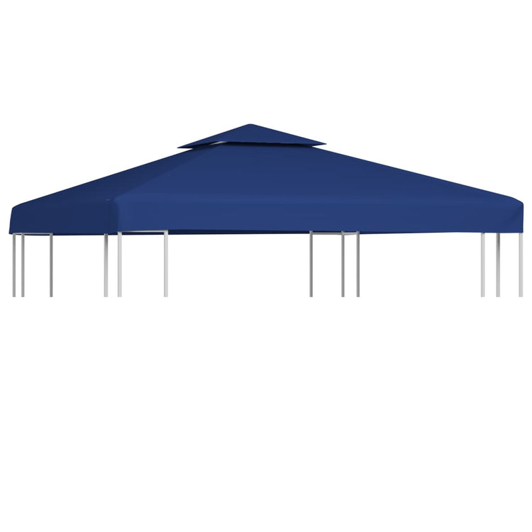 Vidaxl Remplacement Tente Arbor 310 g m² 3x3 m bleu foncé