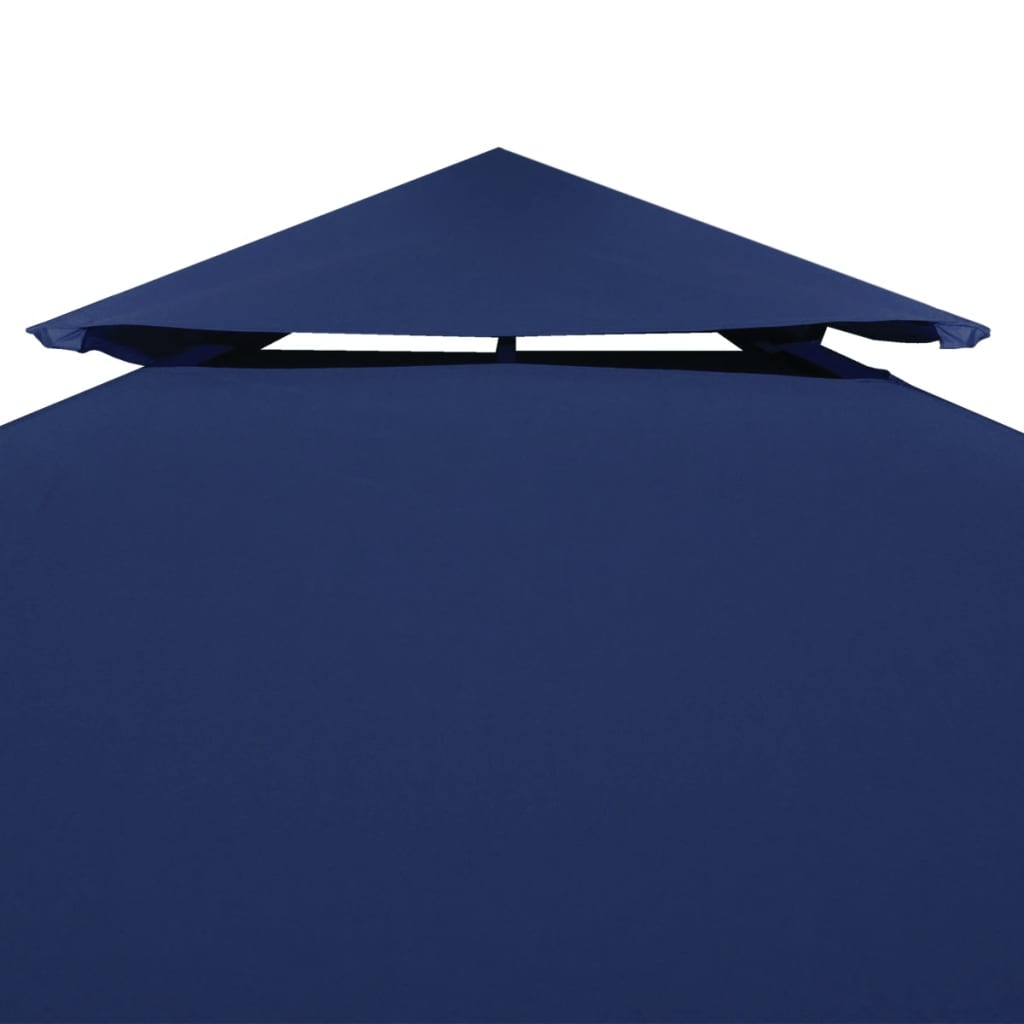 Vidaxl Remplacement Tente Arbor 310 g m² 3x3 m bleu foncé