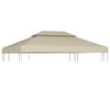 Vidaxl Remplacement Tente Arbor 310 g m² 3x4 m beige
