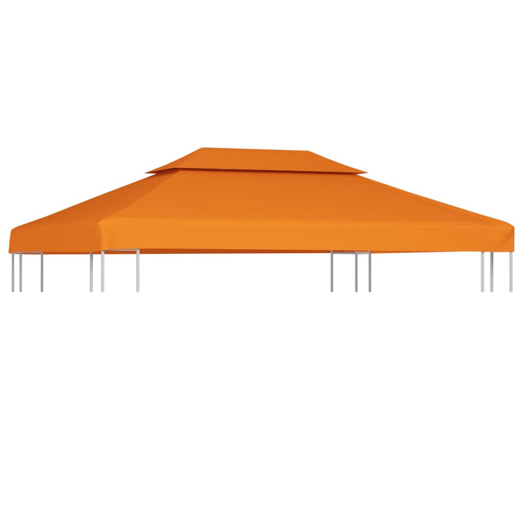 Vidaxl Remplacement Tente Arbor 310 g m² 3x4 m orange