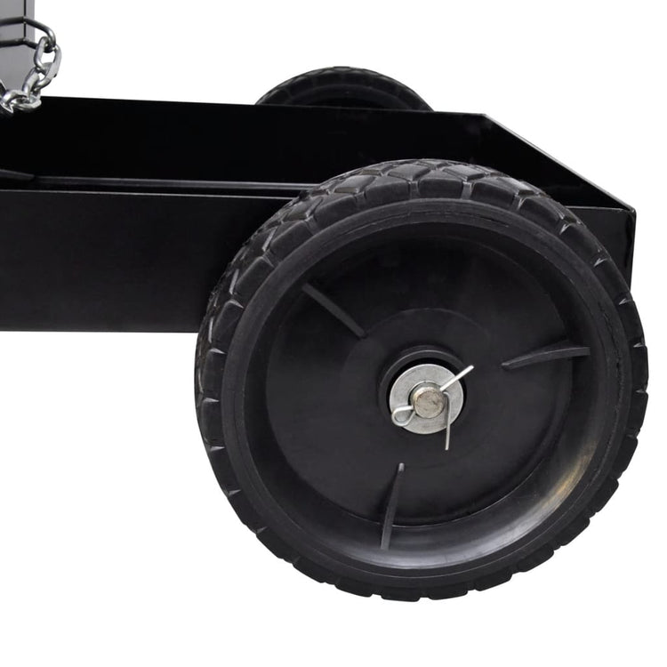Outils de soudage vidaxl voiture 3 étagères noires