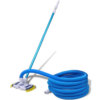 VIDAXL VIE POURONE Nettoyeur avec serpent et poteau télescopique