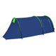 Tente VidaXL 4 personnes bleu marine et vert