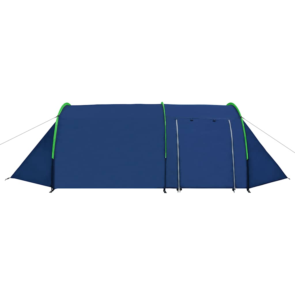Tente VidaXL 4 personnes bleu marine et vert