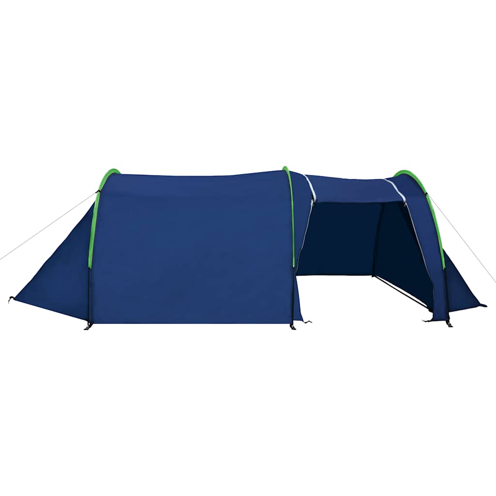 Tente VidaXL 4 personnes bleu marine et vert