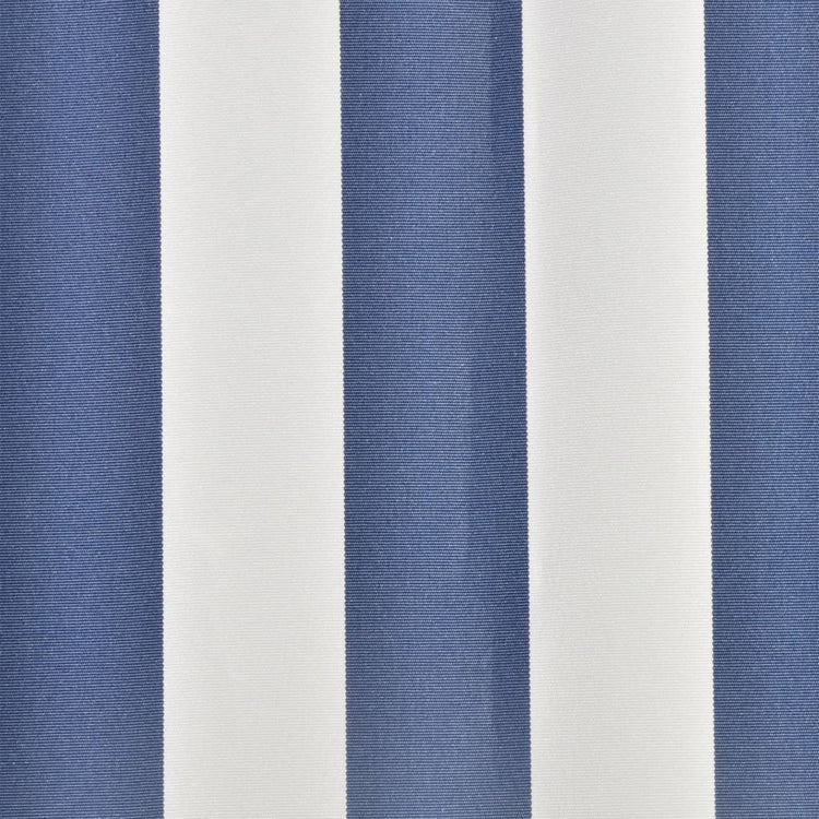 Vidaxl Laifeldoek 3x2,5 m toile bleu et blanc