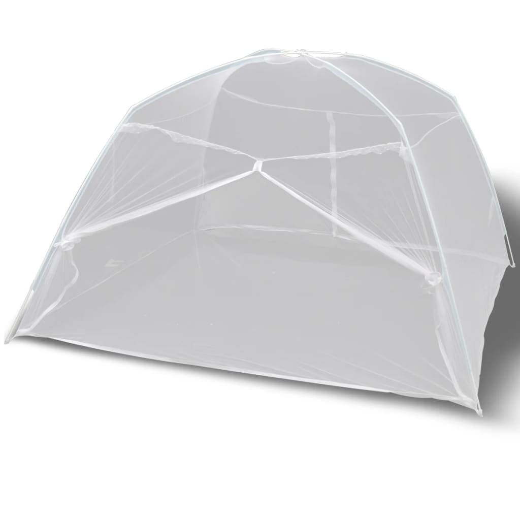 Vidaxl Mosquito Net Mongolia avec 2 portes 200x150x145 cm blanc