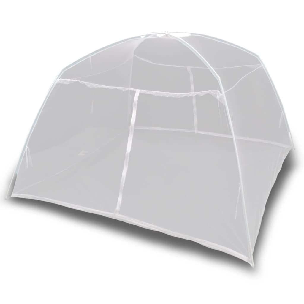 Vidaxl Mosquito Net Mongolia avec 2 portes 200x150x145 cm blanc