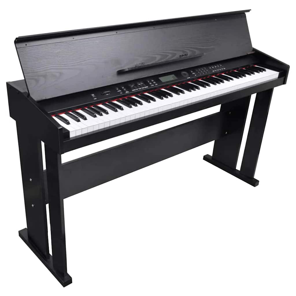 Piano numérique électronique Vidaxl avec 88 touches et porte-page