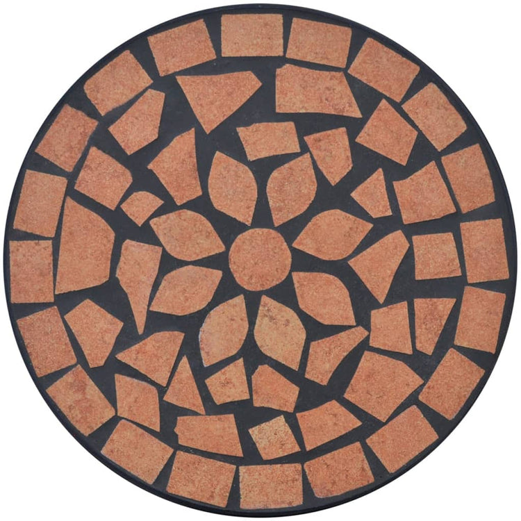 Vidaxl Bee Table Mosaic Terracotta -Colored