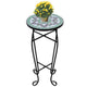 Vidaxl Bee Table Mosaïque vert et blanc