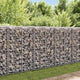 Vidaxl Schans Panier avec couvercles 100x30x30 cm fil galvanisé