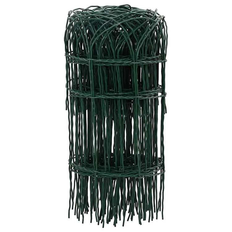 Séparation de la bordure Vidaxl 25x0,4 m de poudre de fer en poudre
