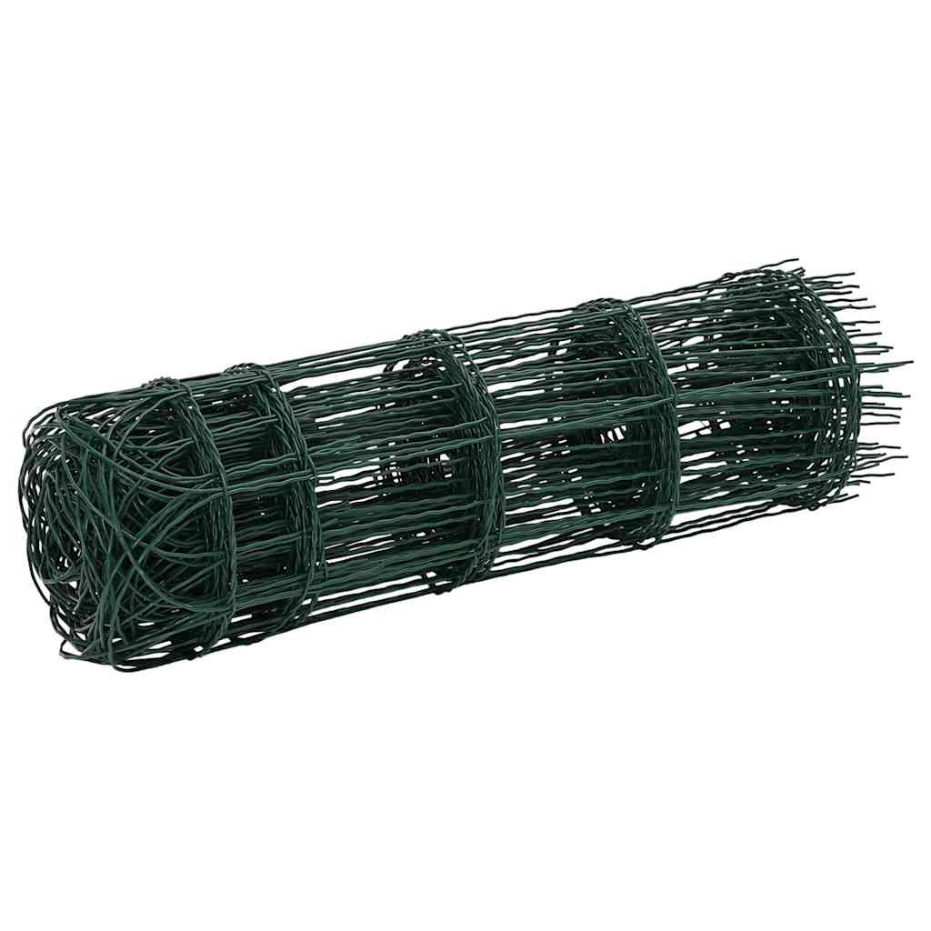 Séparation de bordure Vidaxl 25x0,65 m de poudre de poudre