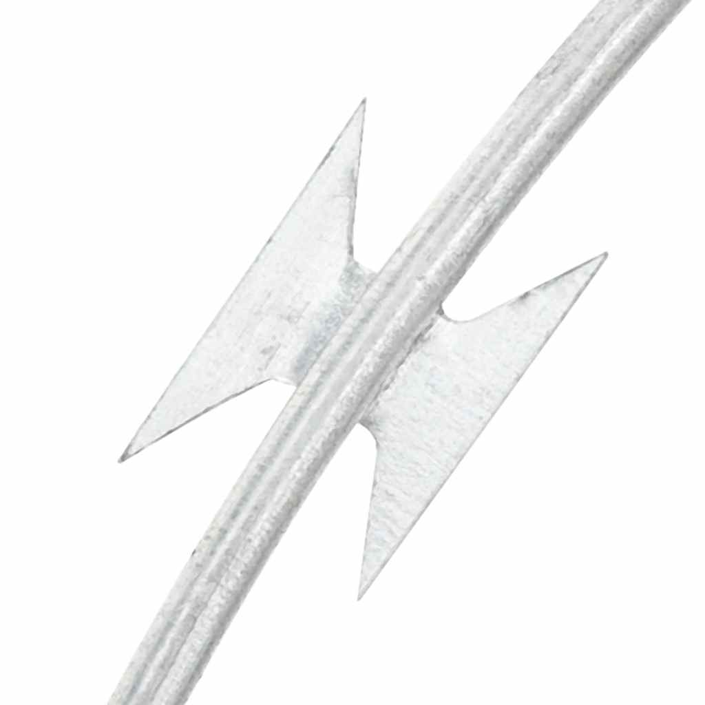 Vidaxl Shaver Mounds Concertina 60 m Galvanisé Steel