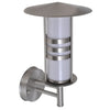 Lampe murale en acier inoxydable en forme de pagode vidaxl en forme de pagode