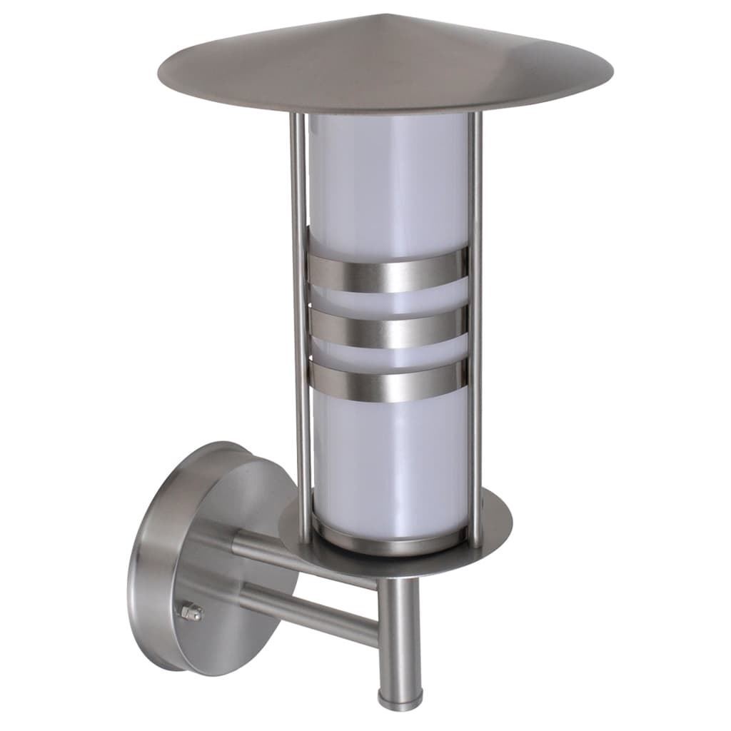 Lampe murale en acier inoxydable en forme de pagode vidaxl en forme de pagode