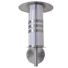 Lampe murale en acier inoxydable en forme de pagode vidaxl en forme de pagode