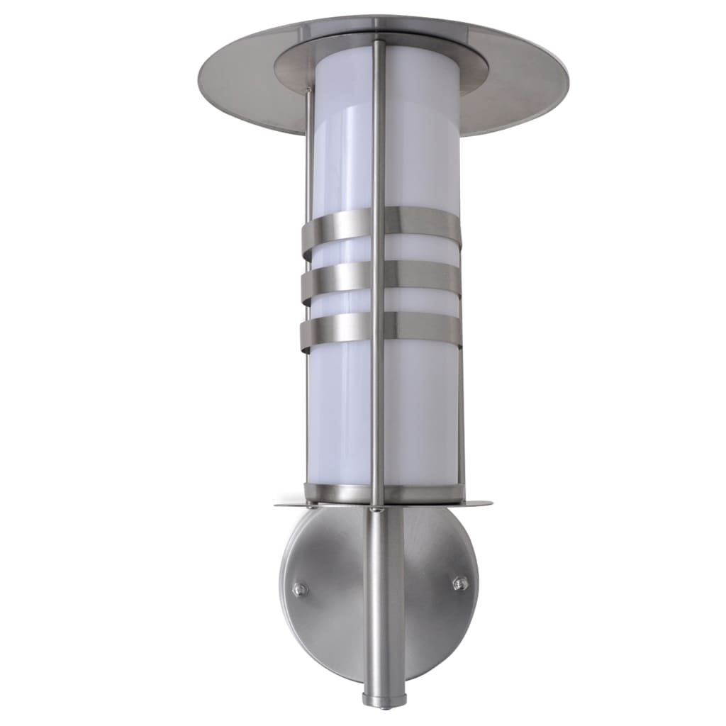 Lampe murale en acier inoxydable en forme de pagode vidaxl en forme de pagode