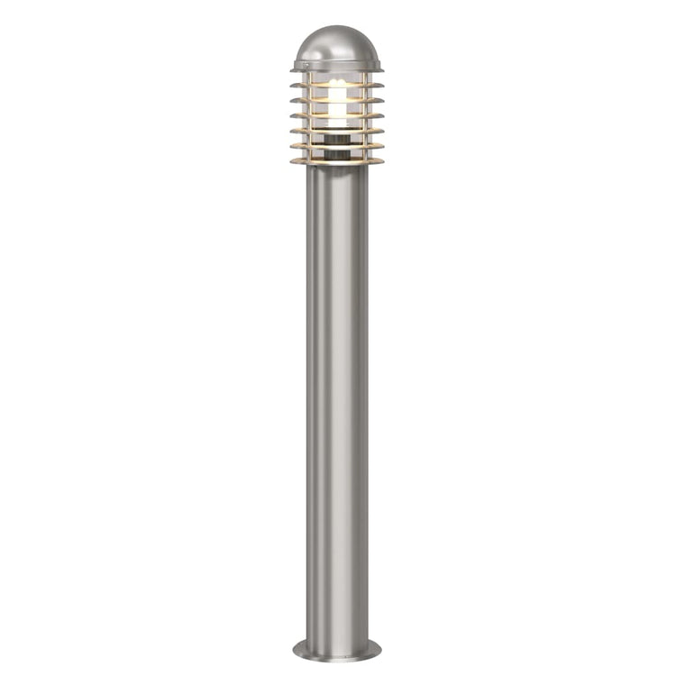 Vidaxl Cylindrical en acier inoxydable lampe de jardin à LED