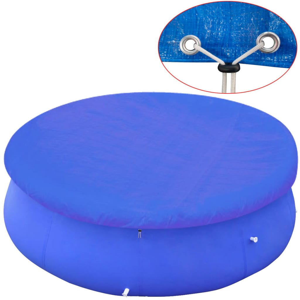 Couvercle de piscine Vidaxl pour 300 cm au-dessus du sol piscine rond