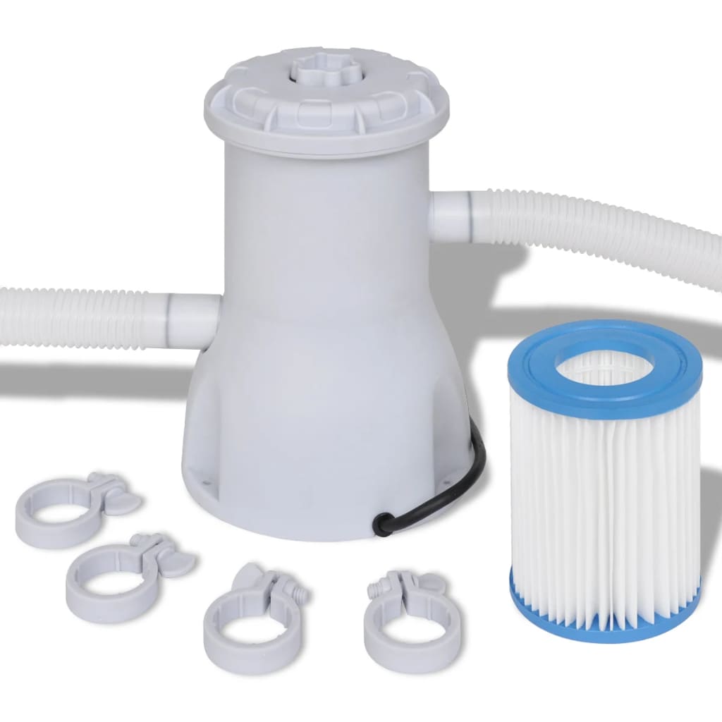 Vidaxl Pumple de filtre de piscine 530 gal U