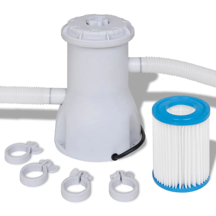 Vidaxl Pumple de filtre de piscine 530 gal U