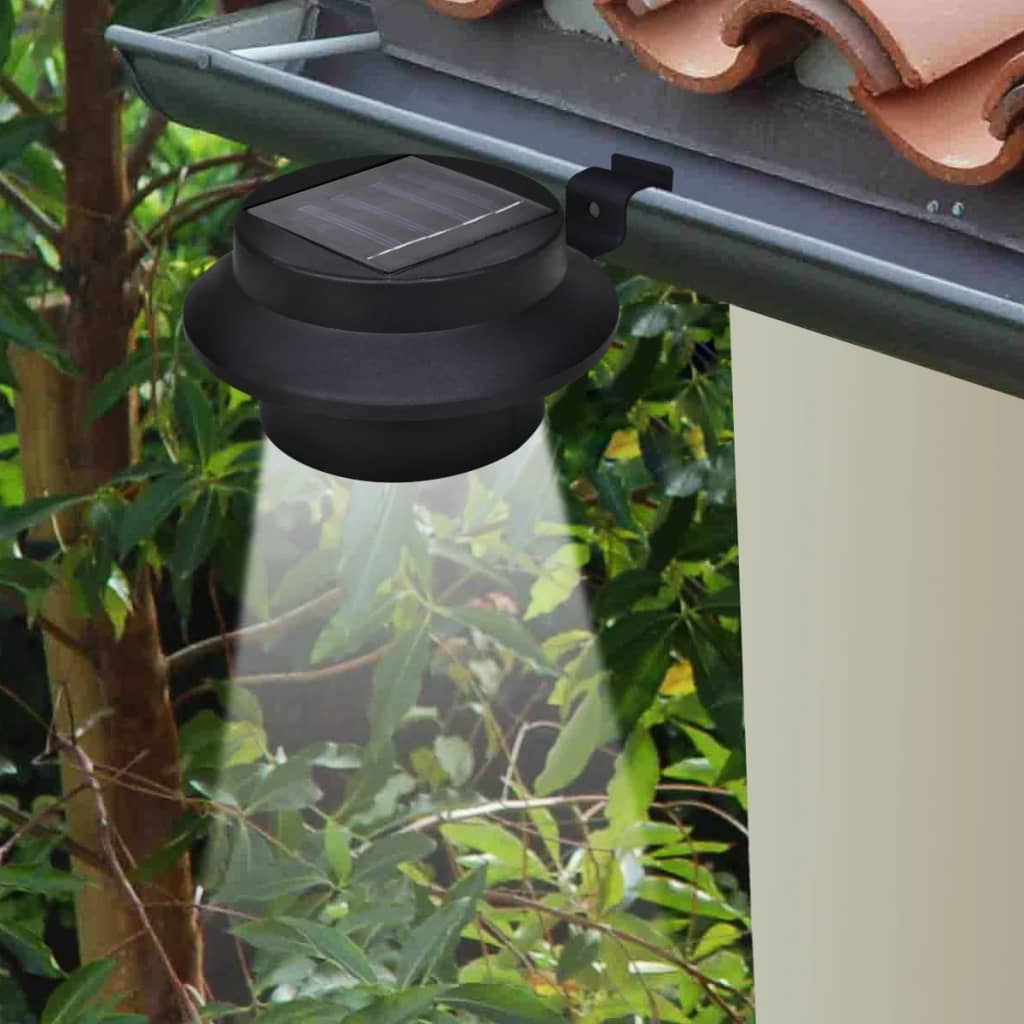 Vidaxl Outdoor Lampe Set 6 pièces noires