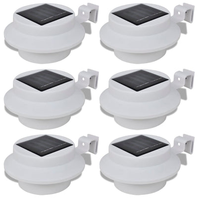 Vidaxl Outdoor Lampe Set 6 pièces blanches