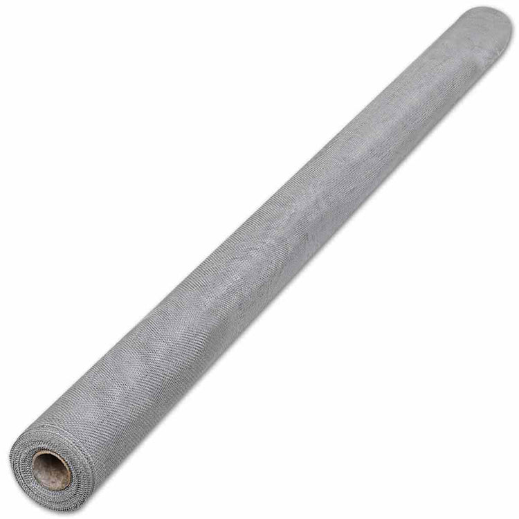 Vidaxl Mesh 100x1000 cm en aluminium argenté coloré