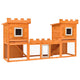 Vidaxl lapin loft double grand