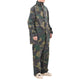 Vidaxl combinaison de pluie 2 pièces avec capuche (camouflage homme taille m)