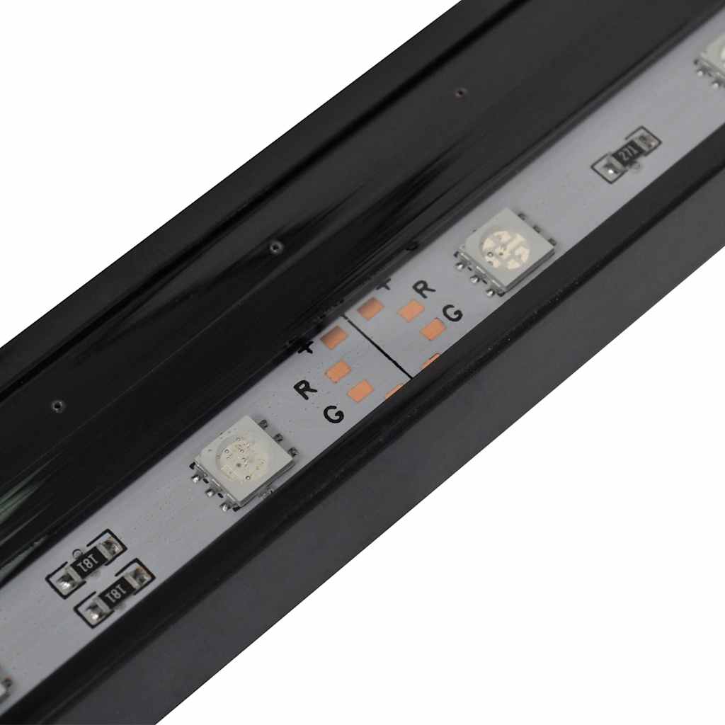 Lampe d'aquarium LED Vidaxl avec bulles RVB 56,5 cm