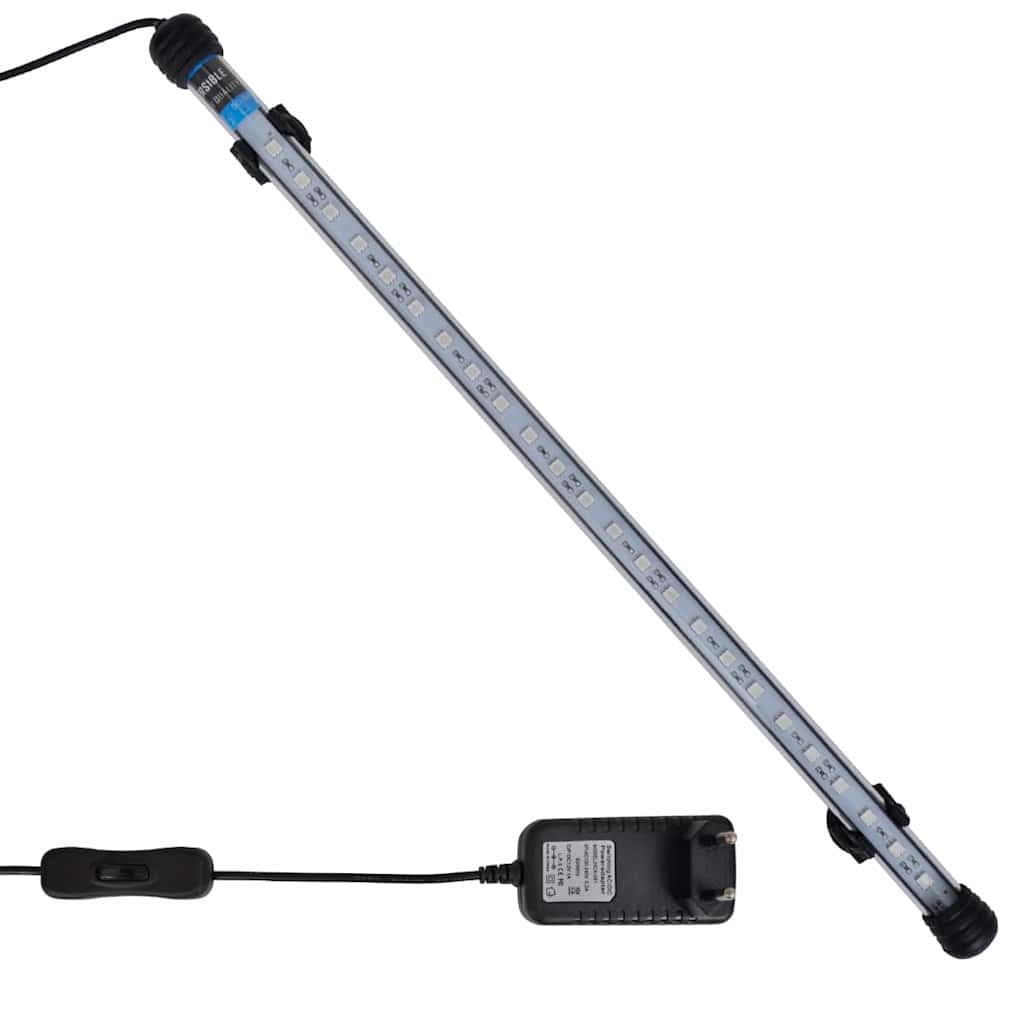 Lampe d'aquarium LED vidaxl 48 cm bleu