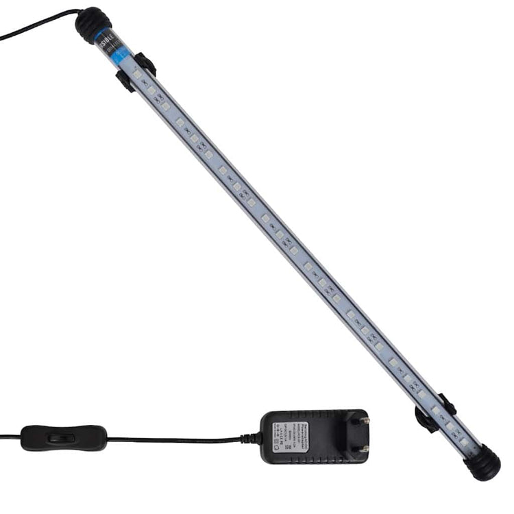 Lampe d'aquarium LED vidaxl 48 cm bleu