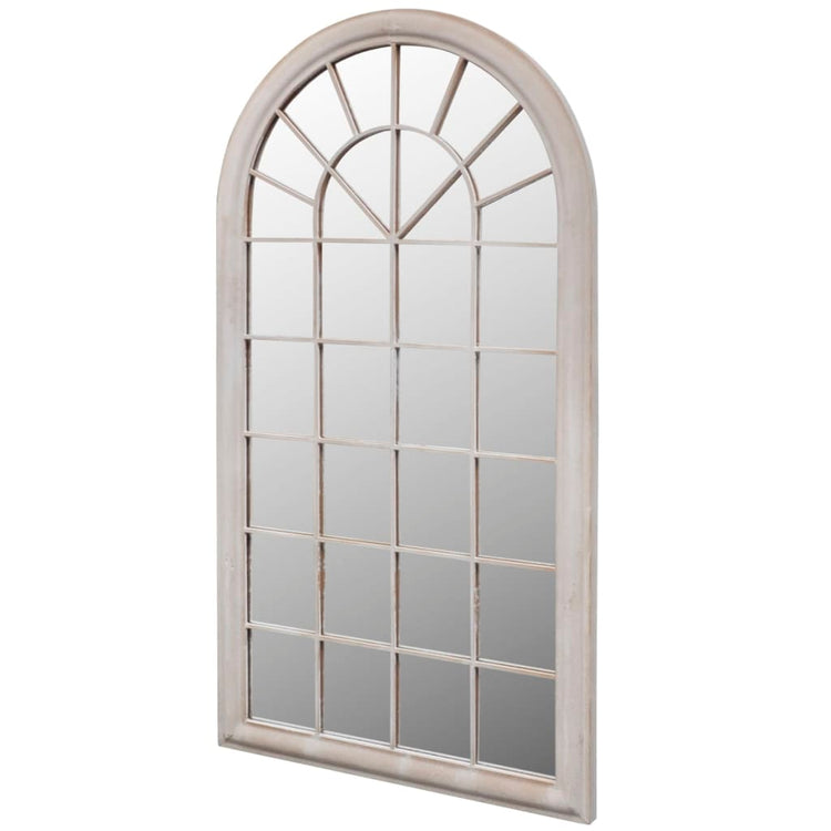 Vidaxl Garden Mirror rustique arqué 60x116 cm