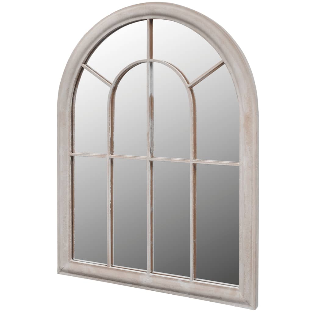 Vidaxl Garden Mirror Rustic Arqued 69x89 cm