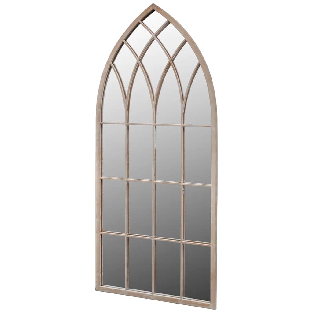 Vidaxl Garden Mirror Gothic Bow - en forme de 50x115 cm