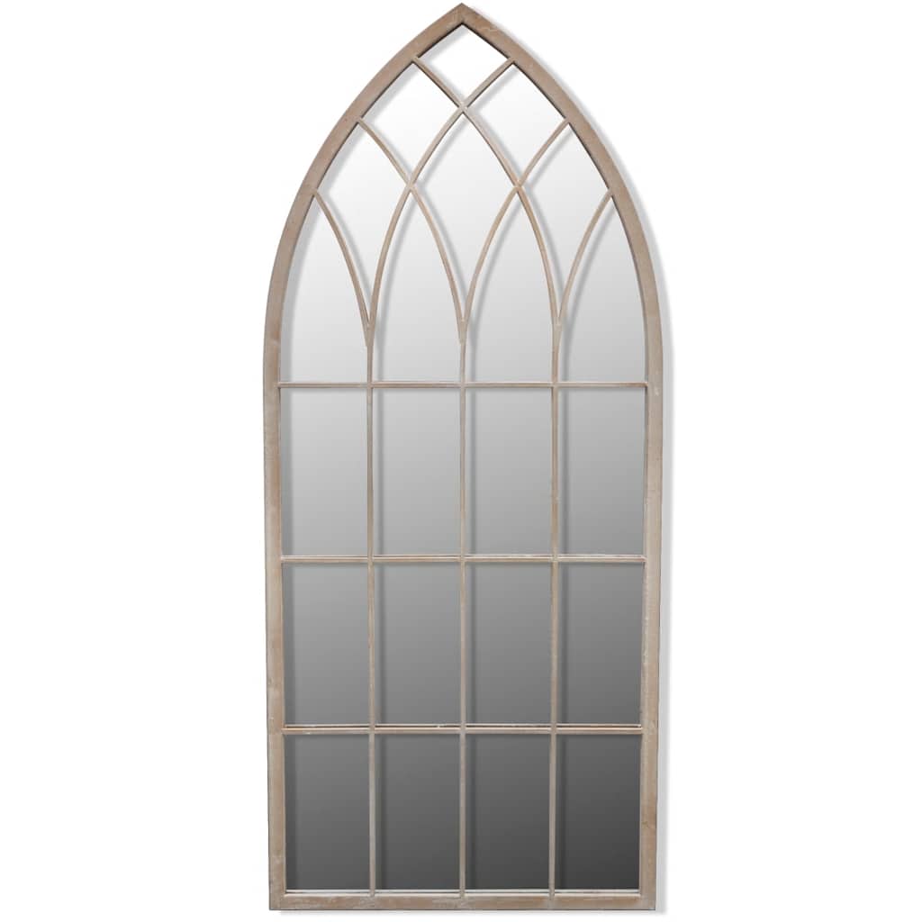 Vidaxl Garden Mirror Gothic Bow - en forme de 50x115 cm