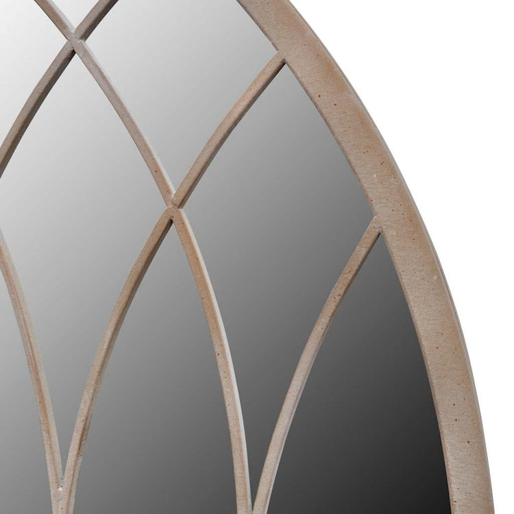 Vidaxl Garden Mirror Gothic Bow - en forme de 50x115 cm