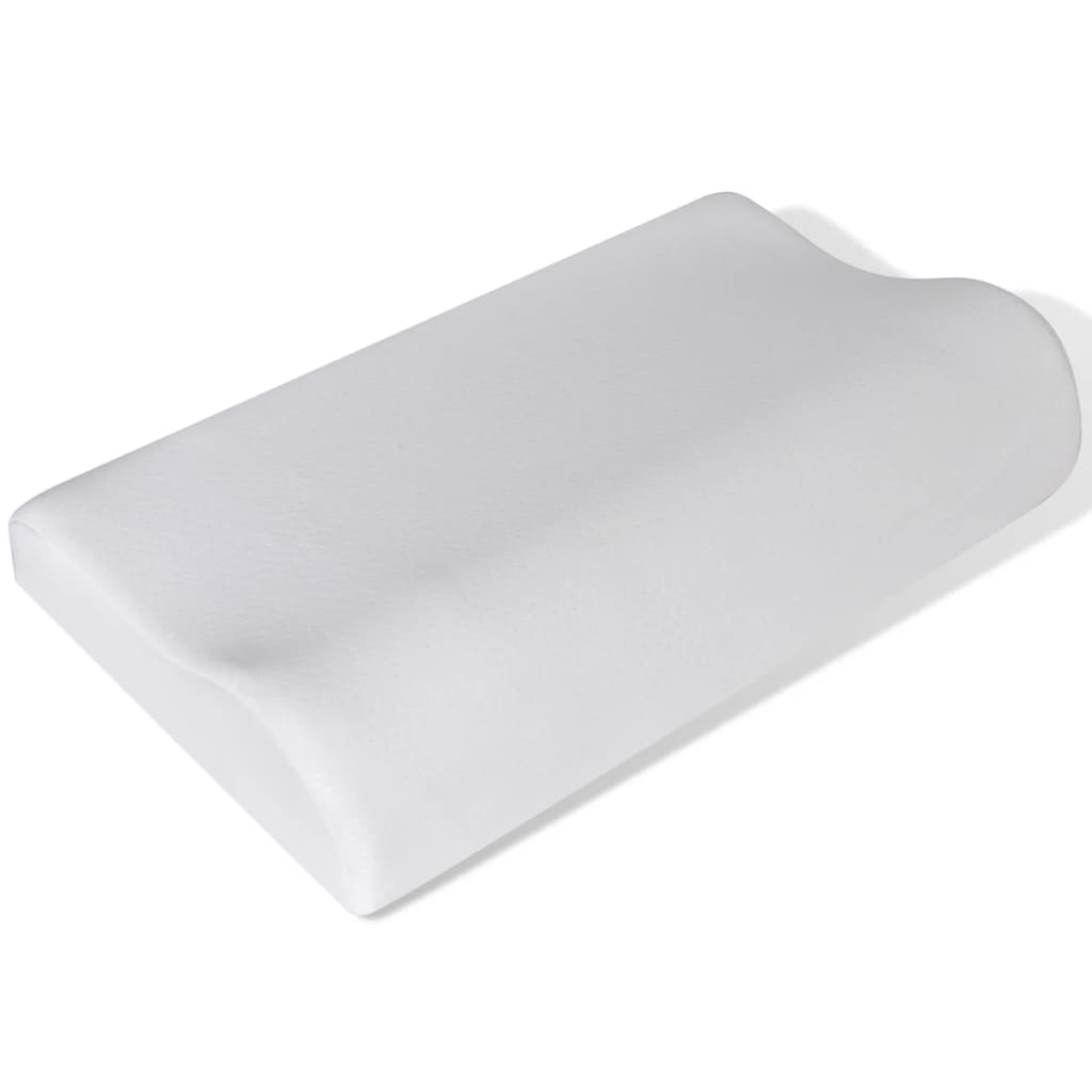 Vidaxl Oreiller orthopédique Ensemble de 2 pièces