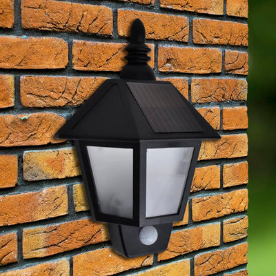 Vidaxl Wall lampe solaire avec capteur affectueux 2 Sts