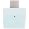 Hotte d'extracteur Vidaxl 600 mm blanc trempé blanc