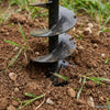 Vidaxl Ground Drill 80 mm avec acier d'extension de 5 m