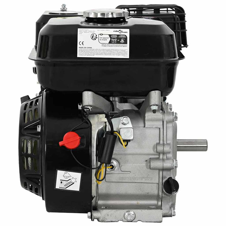 Moteur à essence vidaxl 6,5 ch 4,8 kW noir